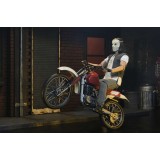 NECA TMNT NINJA TURTLES 1990 CASEY JONES WITH DIRT BIKE ACTION FIGURE