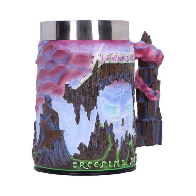 NEMESIS NOW METALLICA CREEPING DEATH RESIN TANKARD