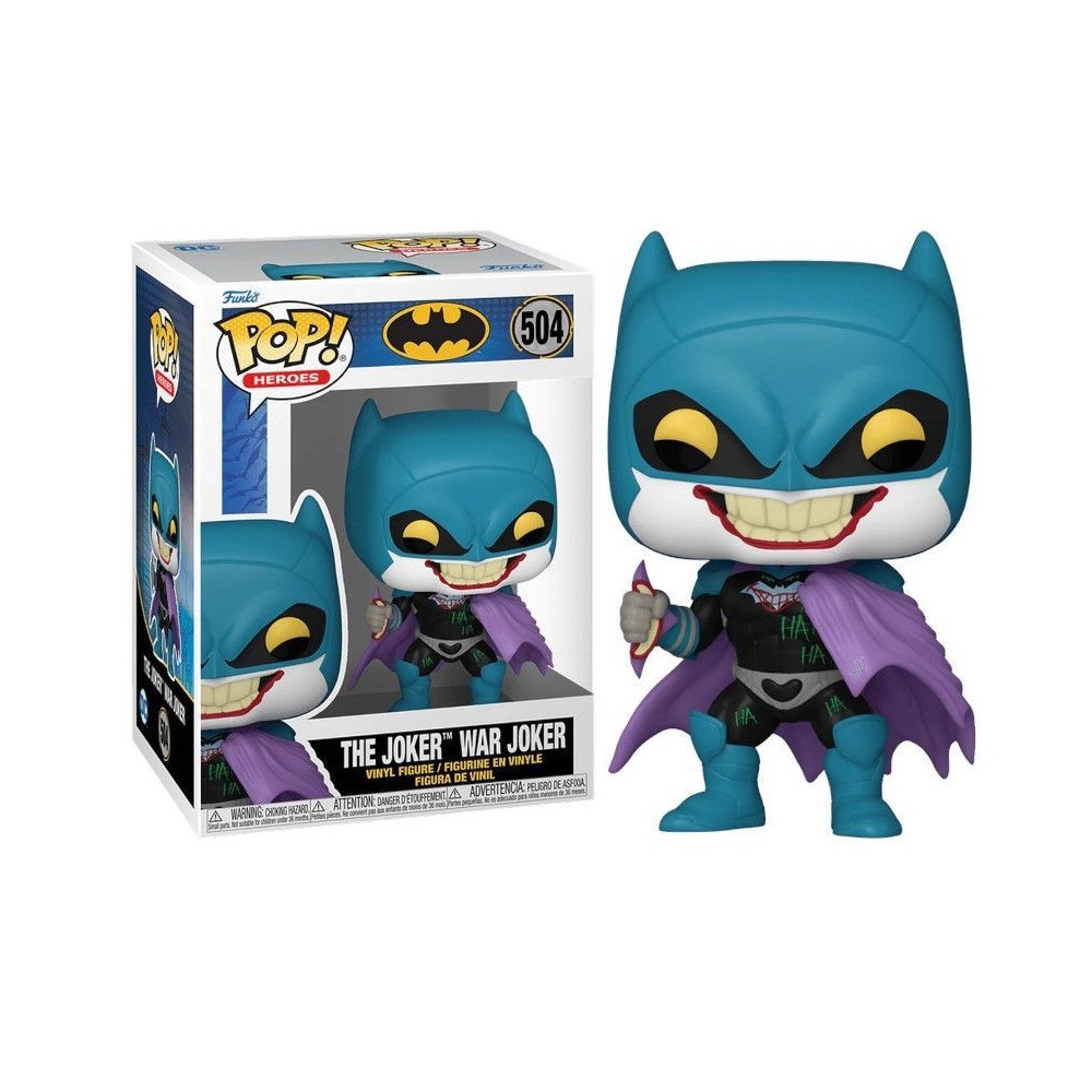 FUNKO FUNKO POP! BATMAN THE JOKER WAR ZONE BOBBLE HEAD FIGURE