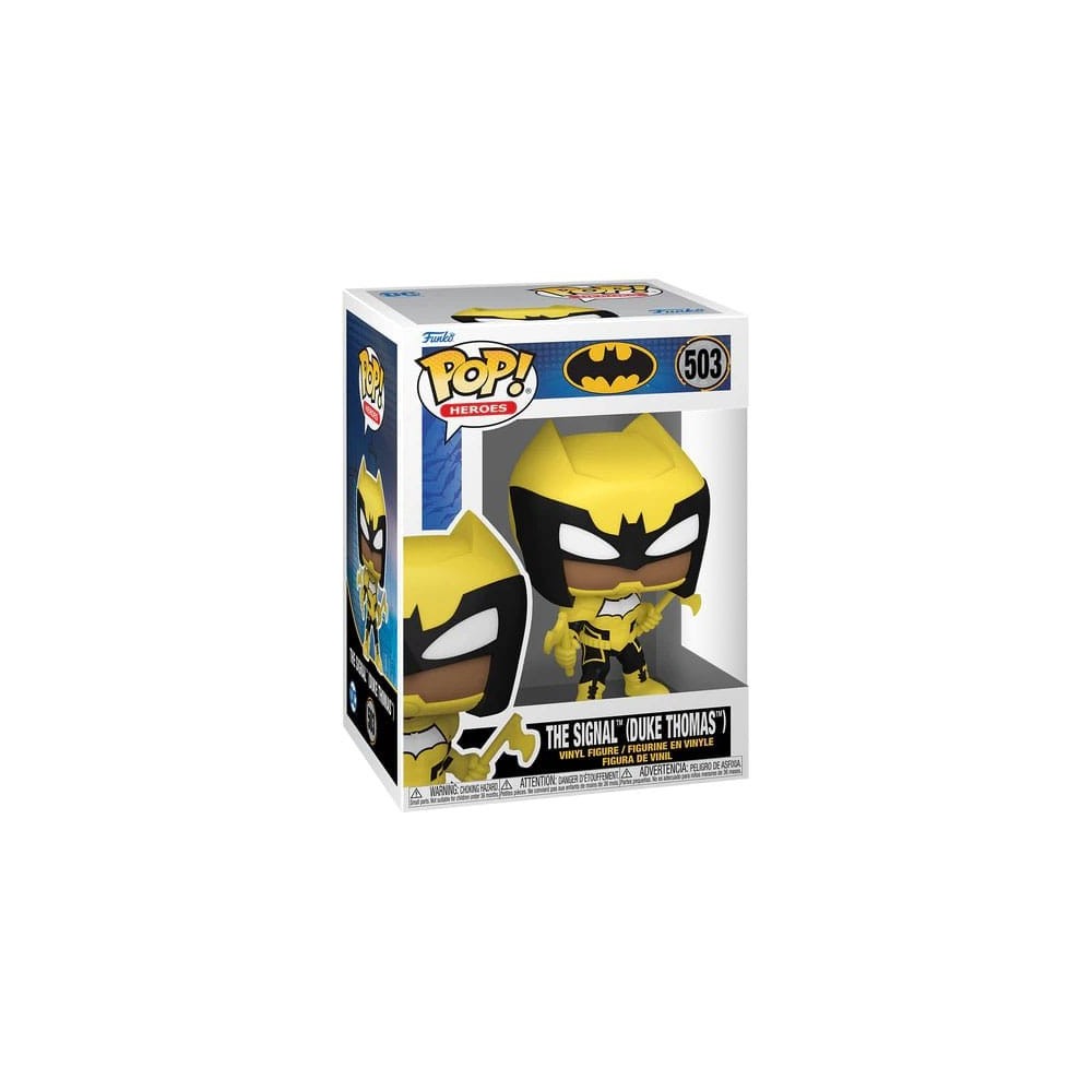 FUNKO FUNKO POP! BATMAN THE JOKER WAR ZONE THE SIGNAL DUKE THOMAS BOBBLE HEAD FIGURE