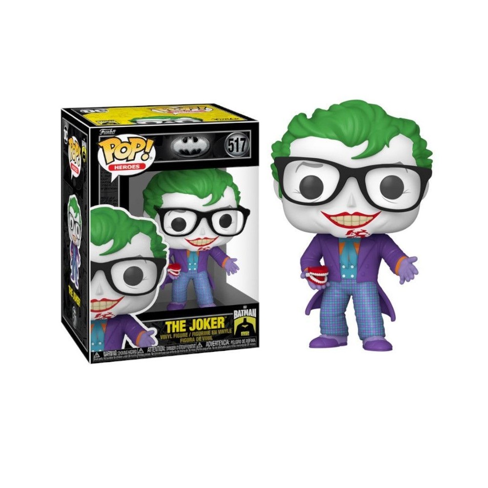 FUNKO FUNKO POP! BATMAN RETURNS THE JOKER 85 YEARS BOBBLE HEAD KNOCKER FIGURE