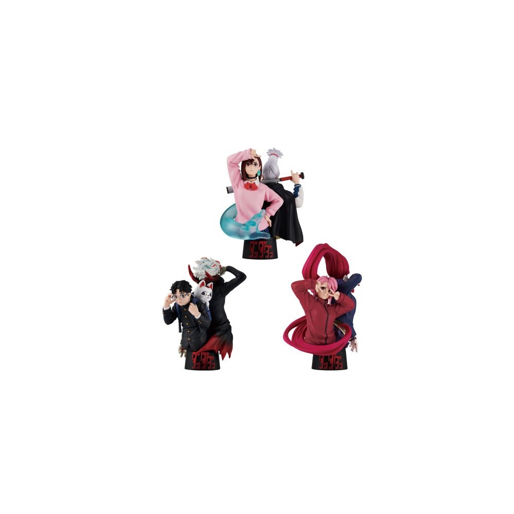 DANDADAN PETITRAMA EX SERIES 3-SET WITH GIFT FIGURE STATUE MEGAHOUSE