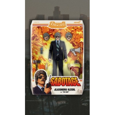 SUPER7 BEASTIE BOYS' SABOTAGE ULTIMATES ALASONDRO ALEGRE AS THE CHIEF ACTION FIGURE