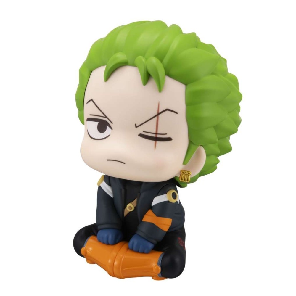 ONE PIECE LOOK UP RORONOA ZORO FUTURE ISLAND EGGHEAD MINI FIGURE MEGAHOUSE