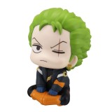 MEGAHOUSE ONE PIECE LOOK UP RORONOA ZORO FUTURE ISLAND EGGHEAD 10CM MINI FIGURE