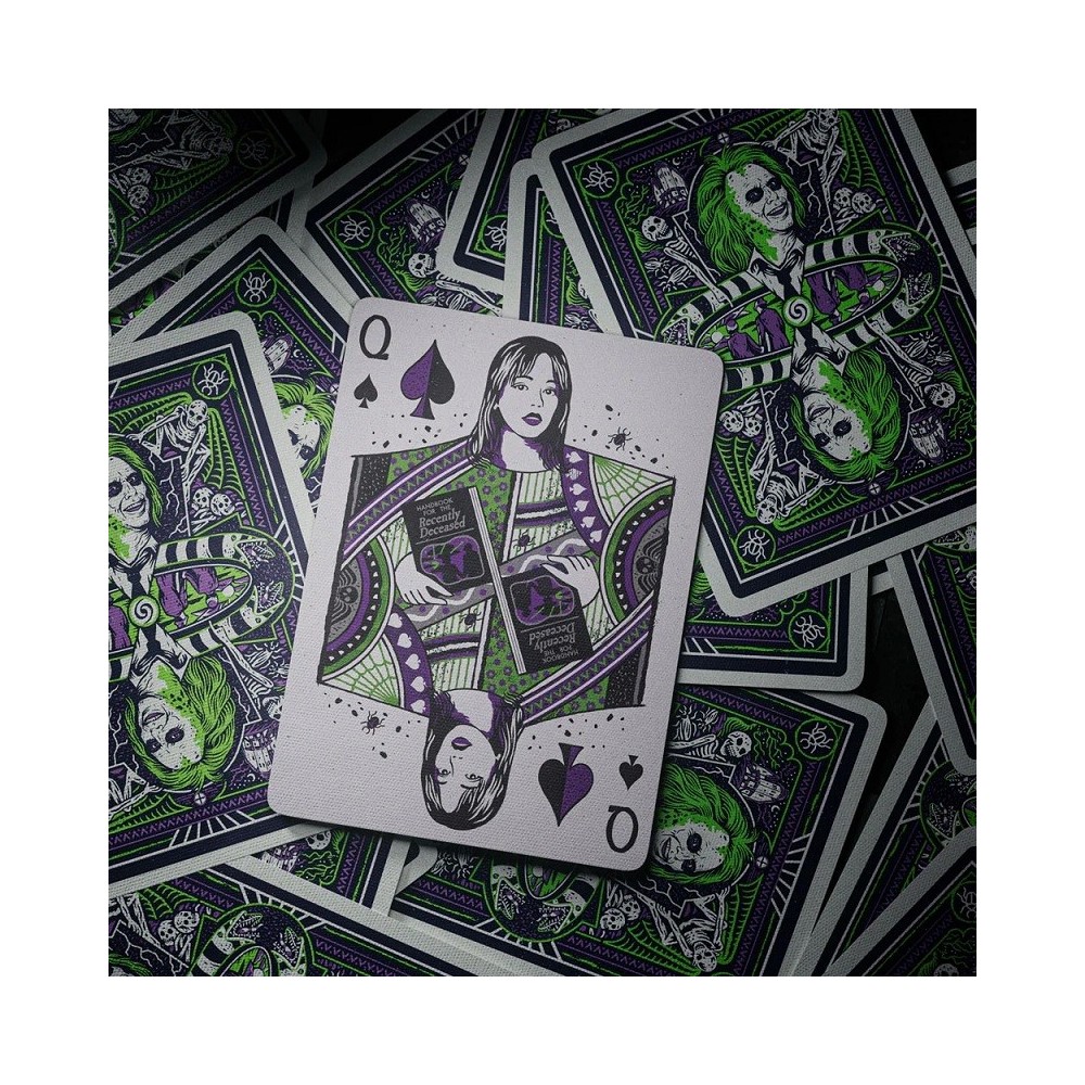 BEETLEJUICE BEETLEJUICE POKER PLAYING CARDS PREMIUM MAZZO THEORY11