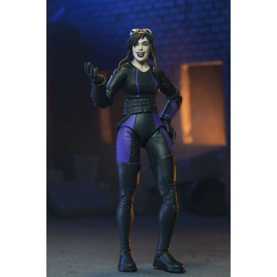 TEENAGE MUTANT NINJA TURTLES THE LAST RONIN CASEY MARIE WITH MOTORCYCLE ACTION FIGURE NECA