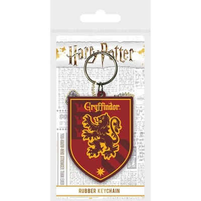 PYRAMID INTERNATIONAL HARRY POTTER GRYFFINDOR RUBBER KEYCHAIN