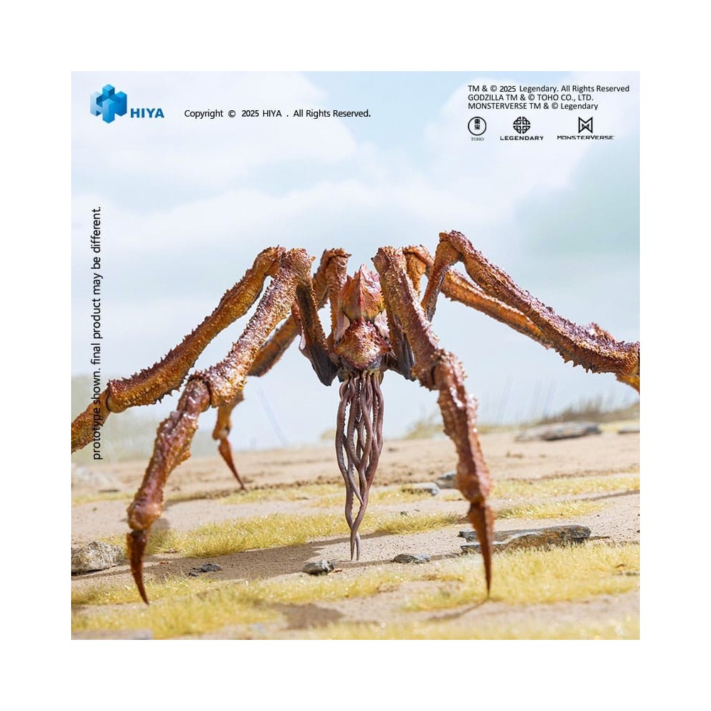 HIYA TOYS GODZILLA X KONG THE NEW EMPIRE SCYLLA EXQUISITE BASIC 18CM PVC ACTION FIGURE