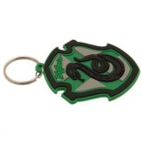HARRY POTTER SLYTHERIN CREST RUBBER KEYCHAIN PORTACHIAVI IN GOMMA