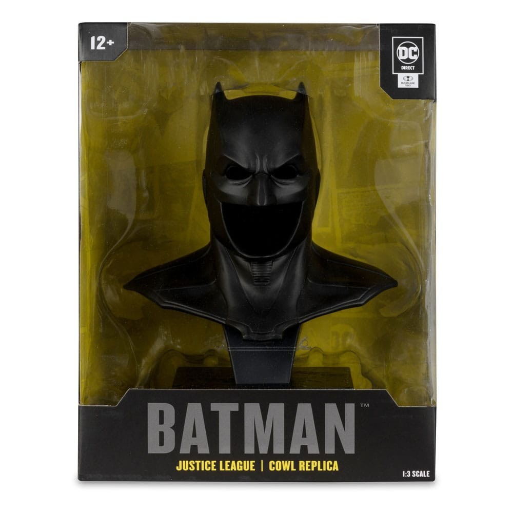 DC DIRECT BATMAN JUSTICE LEAGUE COWL REPLICA BUSTO 1/3 FIGURE STATUA MC FARLANE