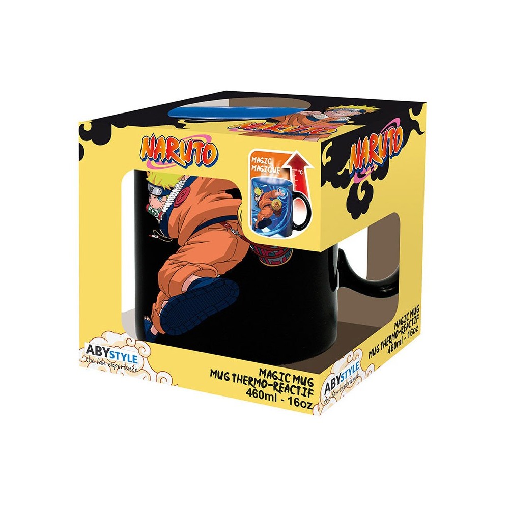 ABYSTYLE NARUTO vs SASUKE HEAT CHANGE MUG 460ML