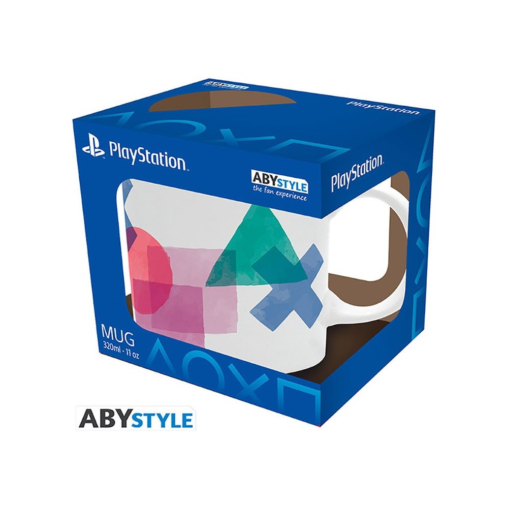 ABYSTYLE PLAYSTATION SHAPES MUG 320ML