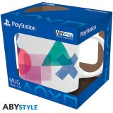 ABYSTYLE PLAYSTATION SHAPES MUG 320ML