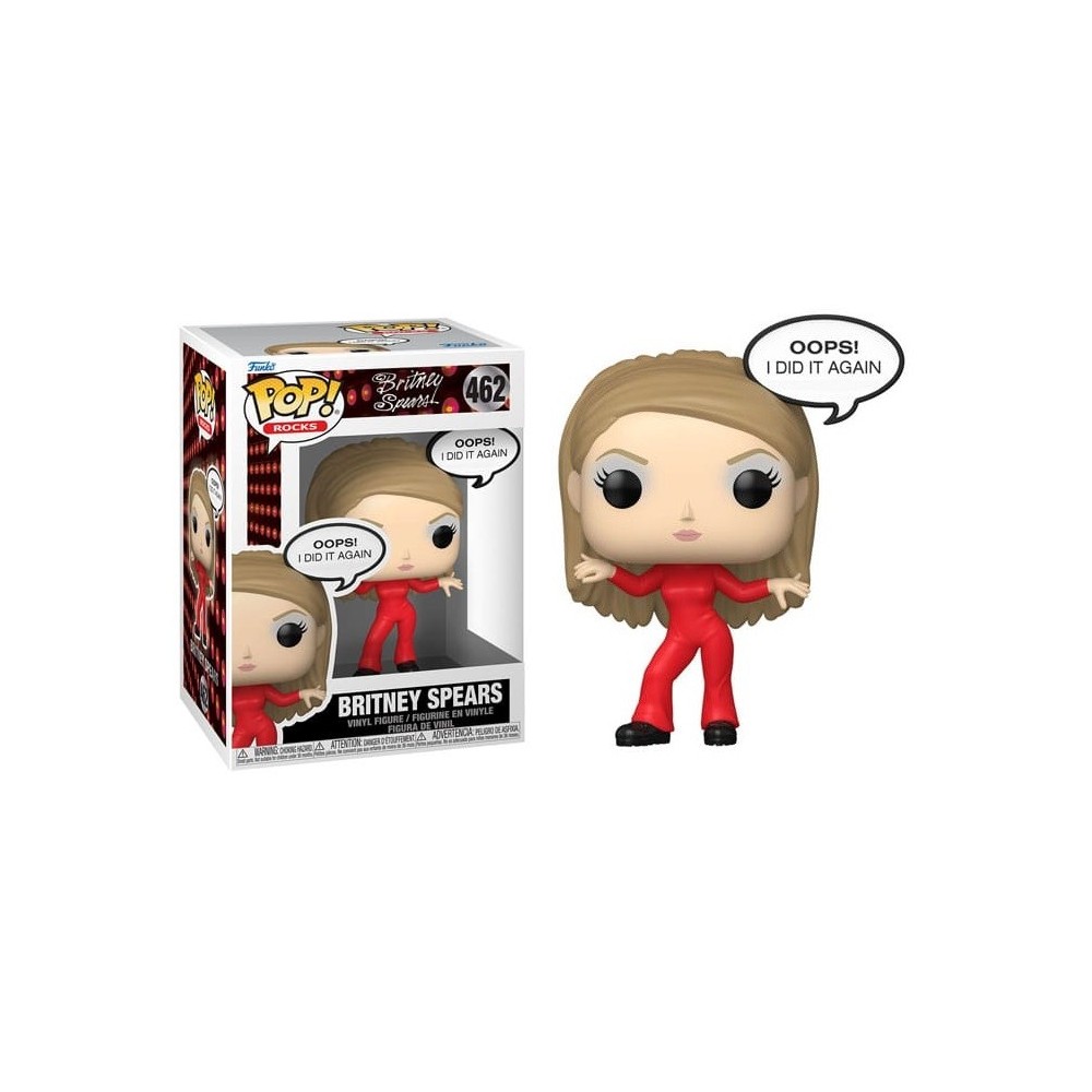 FUNKO POP! BRITNEY SPEARS OOPS BOBBLE HEAD FIGURE FUNKO