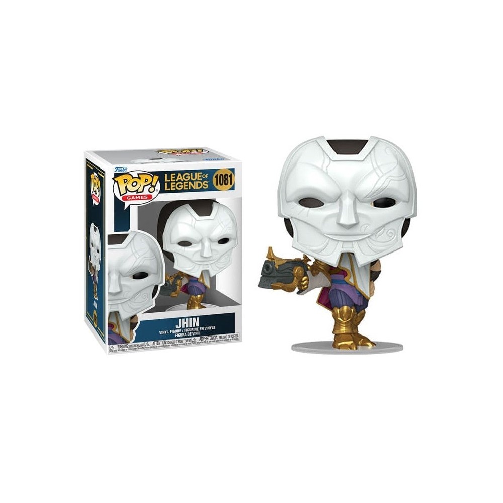 FUNKO FUNKO POP! GAMES LEAGUE OF LEGENDS JHIN BOBBLE HEAD FIGURE
