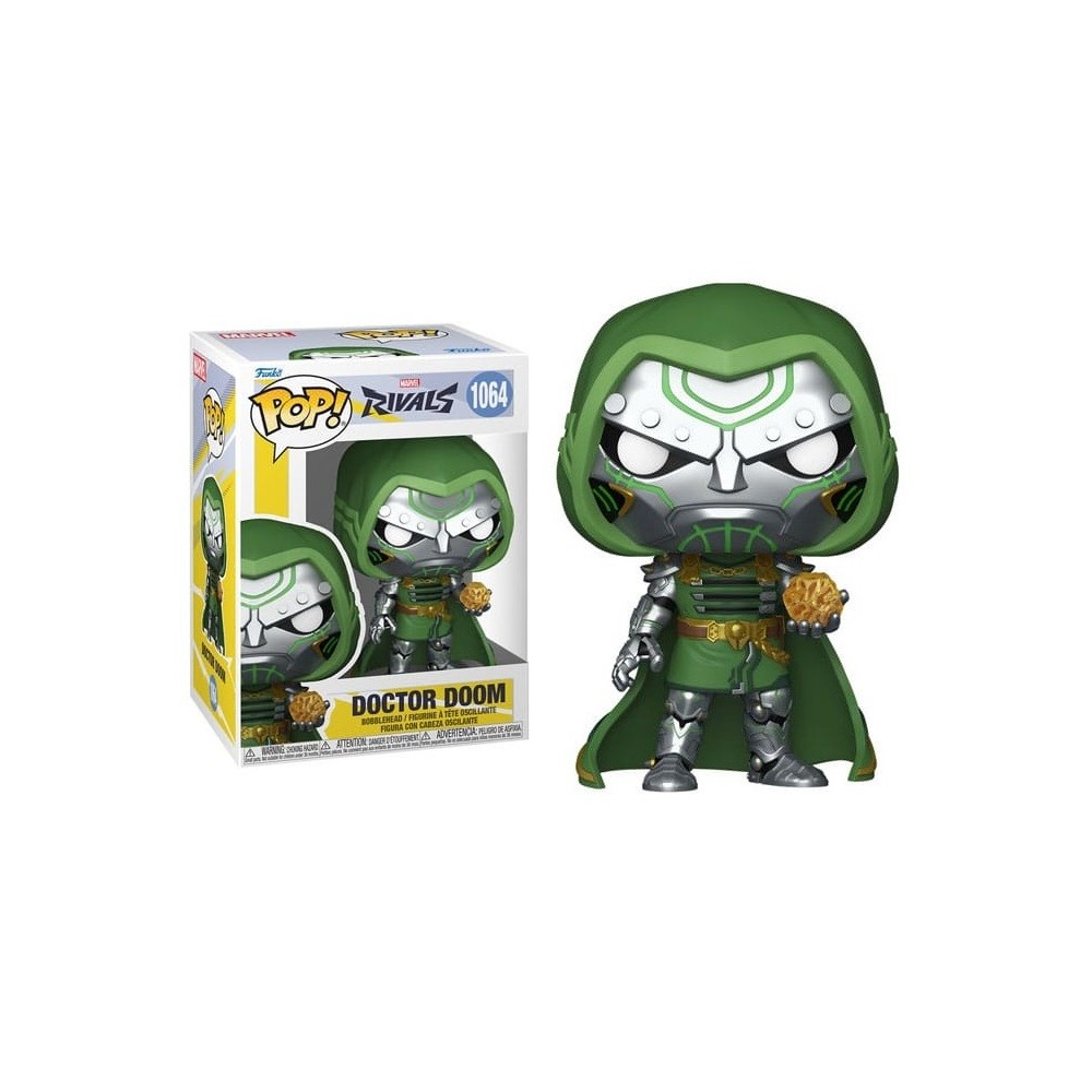 FUNKO POP! MARVEL RIVALS DOCTOR DOOM BOBBLE HEAD FIGURE FUNKO