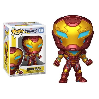 FUNKO FUNKO POP! GAMES MARVEL RIVALS IRON MAN BOBBLE HEAD FIGURE