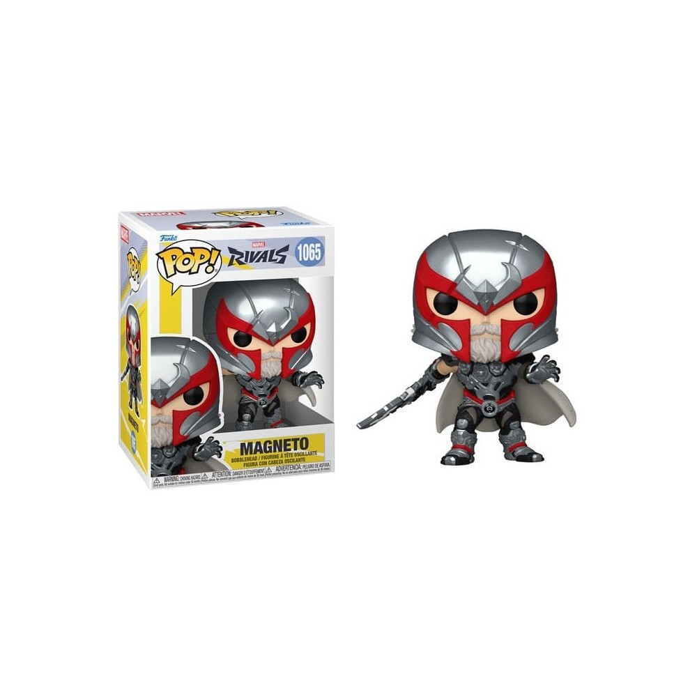 FUNKO FUNKO POP! GAMES MARVEL RIVALS MAGNETO BOBBLE HEAD FIGURE