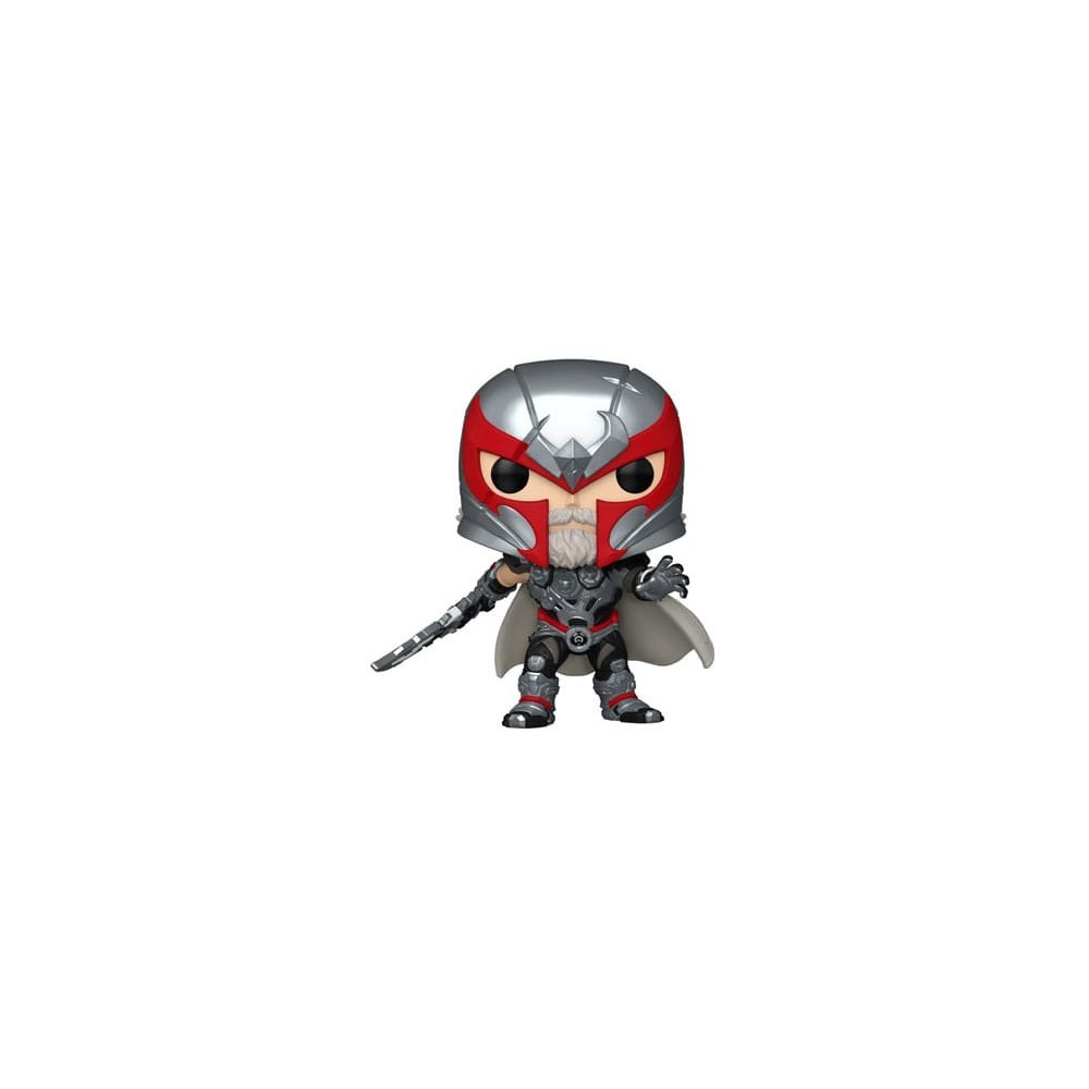 FUNKO POP! MARVEL RIVALS MAGNETO BOBBLE HEAD FIGURE FUNKO