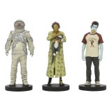 BEETLEJUICE 2 WAITING ROOM 2 SET 3-PACK STATUA FIGURE NECA