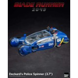 BLADE RUNNER 2049 DECKARD'S POLICE SPINNER DIE CAST 10CM FIGURE THREEZERO