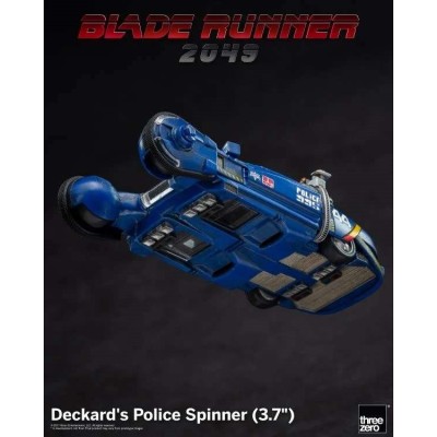 BLADE RUNNER 2049 DECKARD'S POLICE SPINNER DIE CAST 10CM FIGURE THREEZERO