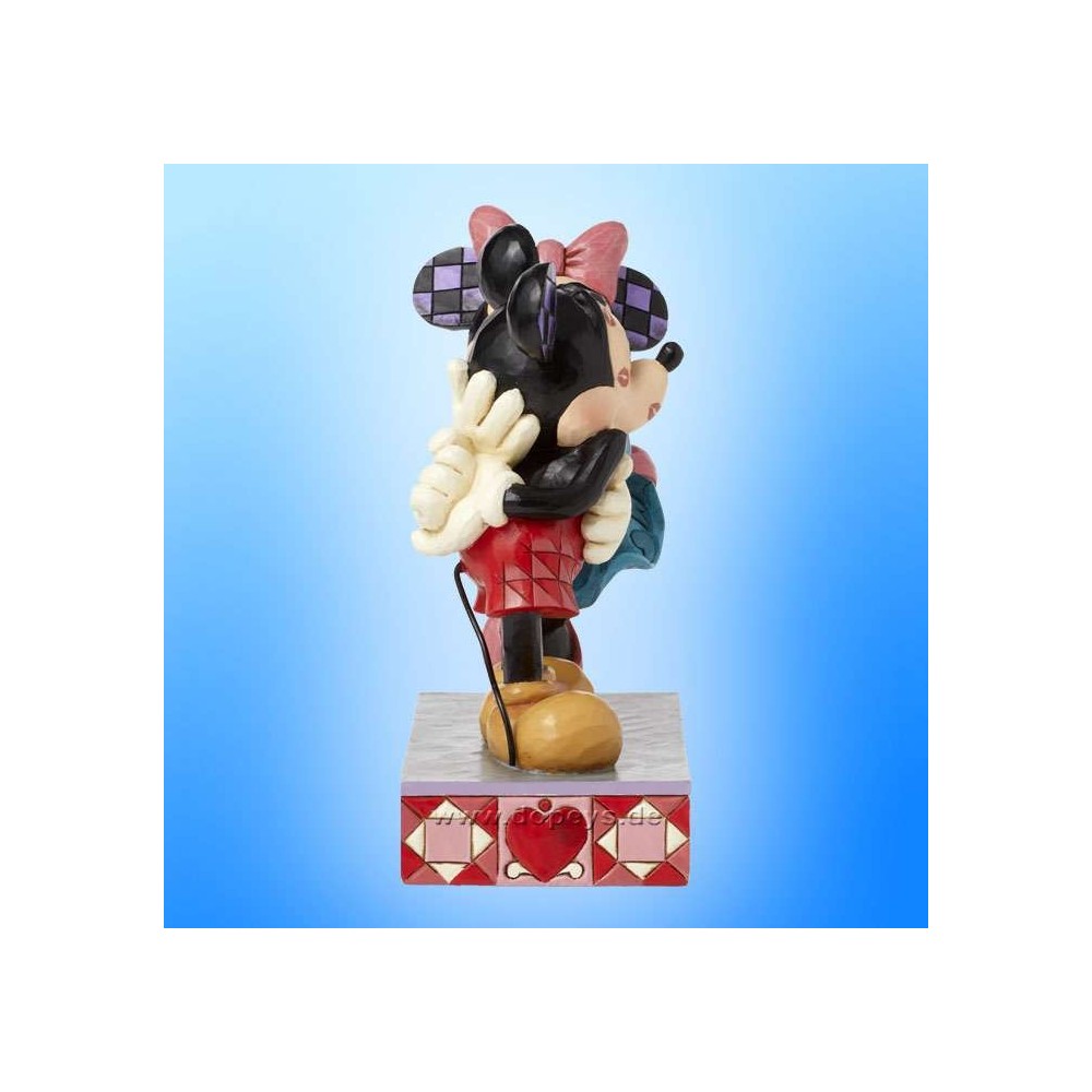 MICKEY E MINNIE INNAMORATI STATUA FIGURE ENESCO