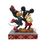 MICKEY E MINNIE INNAMORATI STATUA FIGURE ENESCO