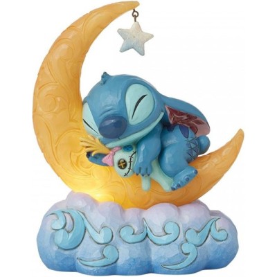 ENESCO DISNEY STITCH SWEET DREAMS STATUE LIGHT UP FIGURE