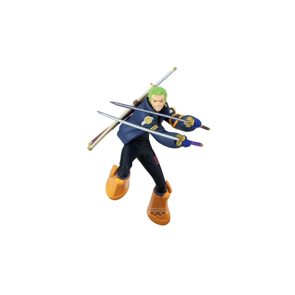 ONE PIECE BATTLE RECORD COLLECTION RORONOA ZORO EGGHEAD STATUA FIGURE BANPRESTO