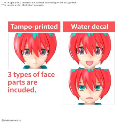 FIGURE RISE AMATE YUZURIHA MACHU MODEL KIT ACTION FIGURE BANDAI