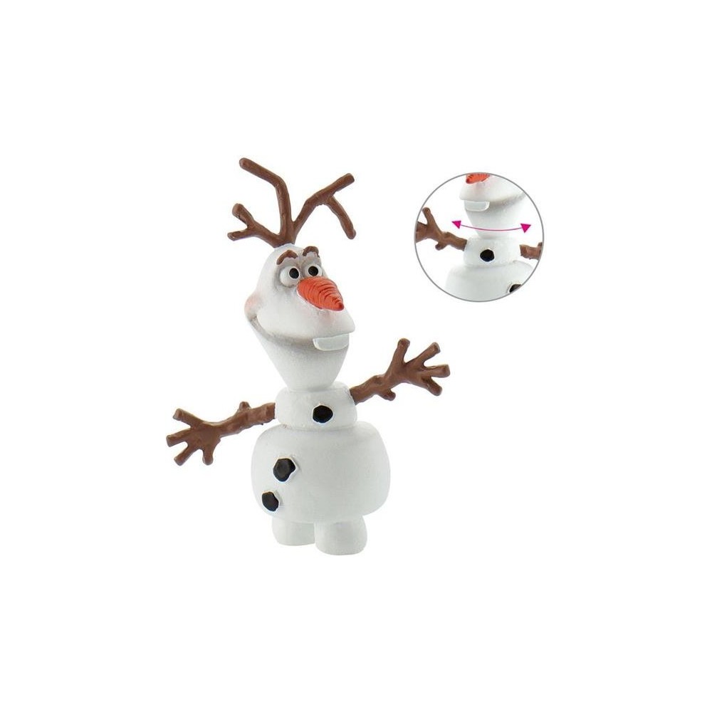 BULLYLAND DISNEY FROZEN 2 SET 3X MINI FIGURES ELSA ANNA OLAF