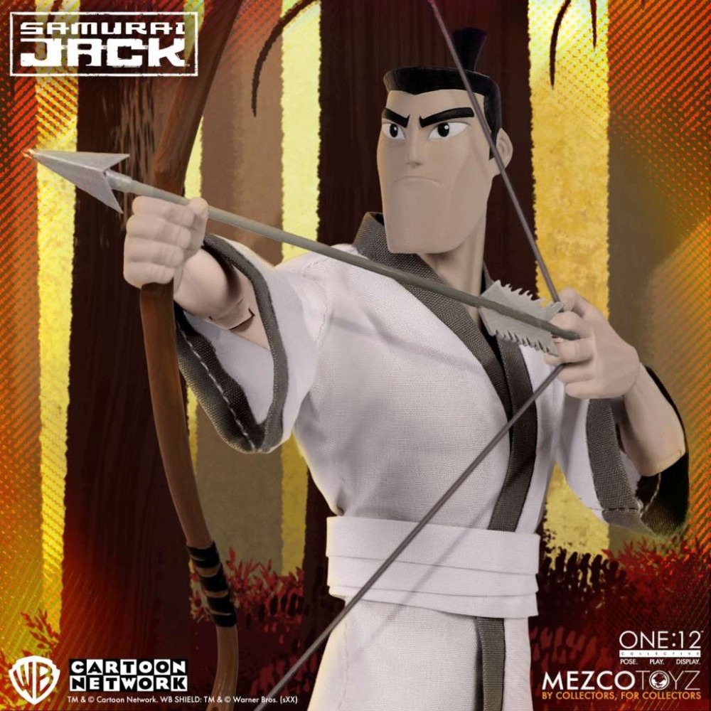 SAMURAI JACK ONE:12 COLLECTIVE ACTION FIGURE MEZCO TOYS