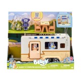 MOOSE TOYS BLUEY CARAVAN ADVENTURES WITH JEAN LUC ACTION FIGURE