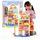 MOOSE TOYS BLUEY HAMMERBARN SHOPPING PLAYSET WITH 3 ACTION FIGURES