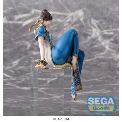 STREET FIGHTER 6 CHUN-LI PM PERCHING FIGURE STATUA SEGA GOODS