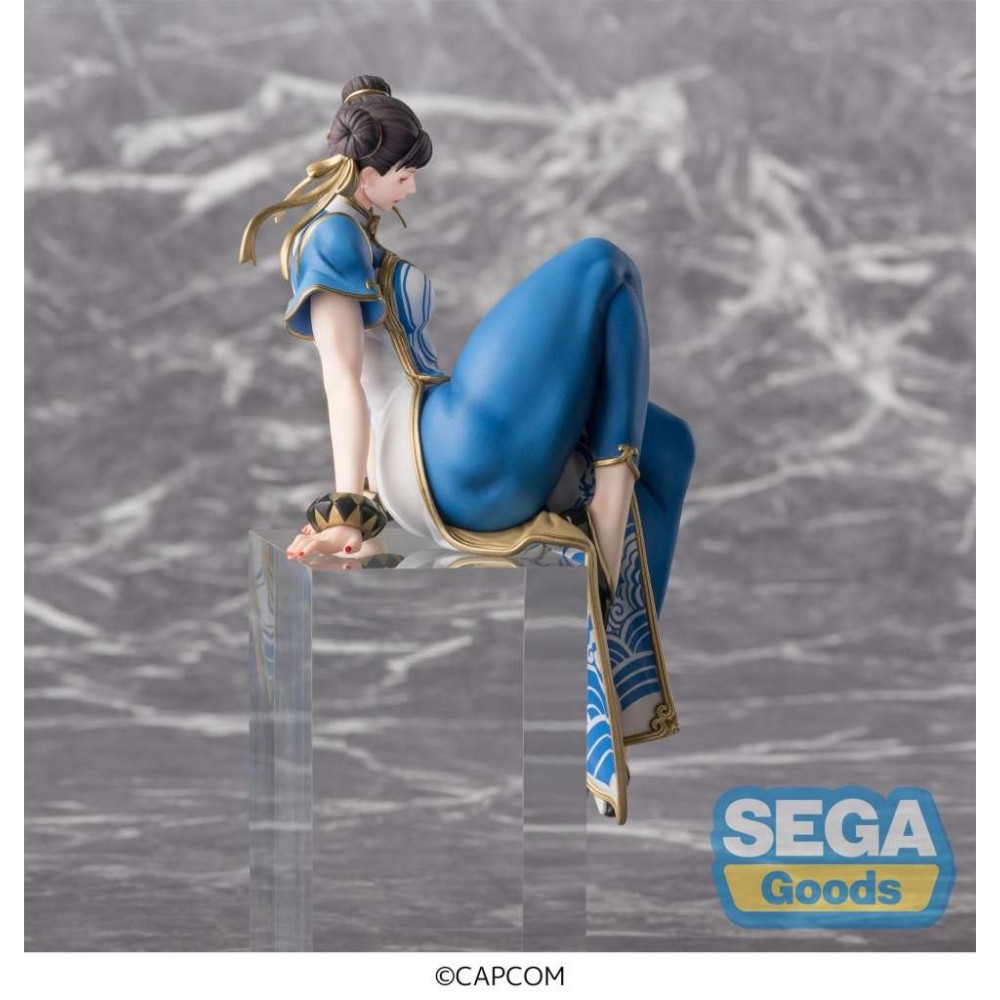STREET FIGHTER 6 CHUN-LI PM PERCHING FIGURE STATUA SEGA GOODS