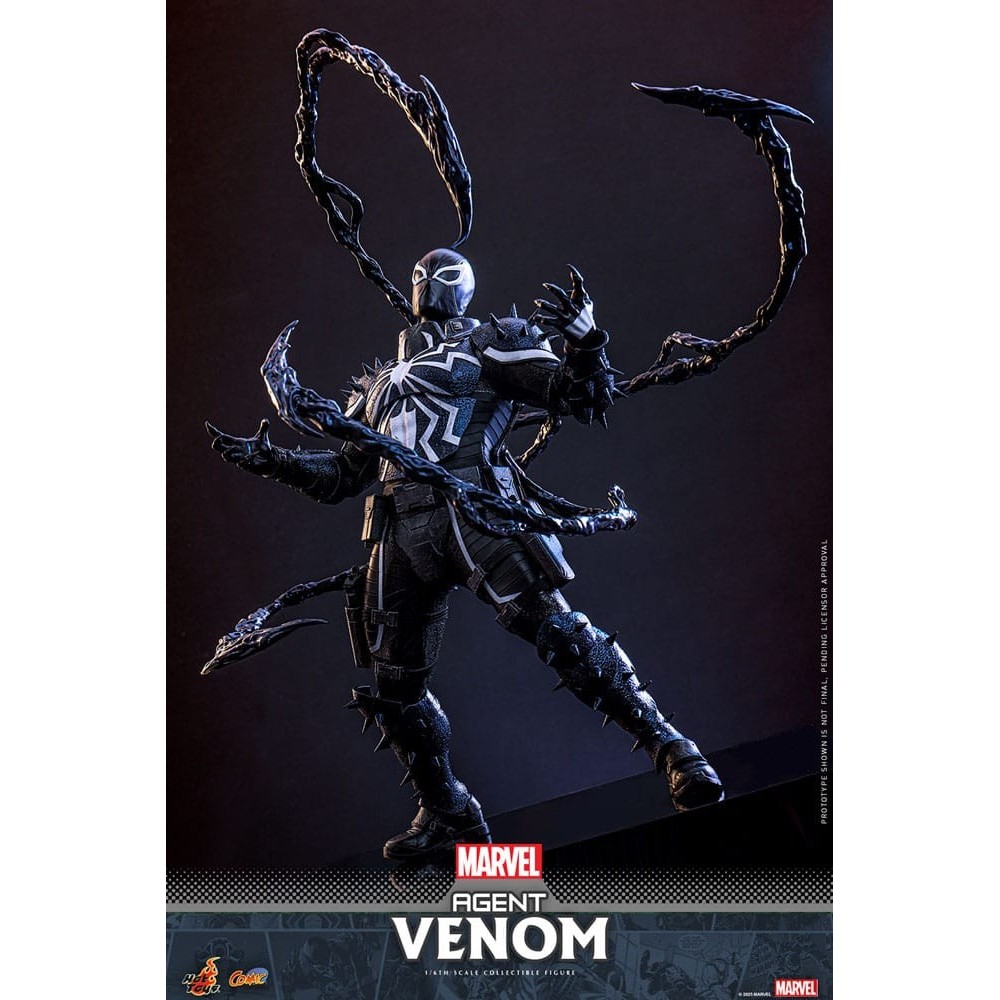 MARVEL COMICS AGENT VENOM 1/6 ACTION FIGURE HOT TOYS