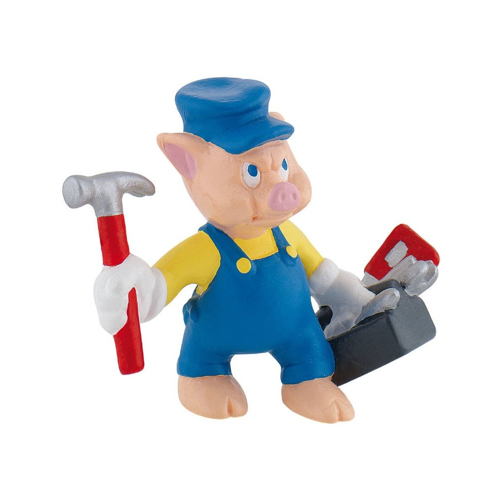 BULLYLAND DISNEY THREE LITTLE PIGS JIMMY MINI FIGURE