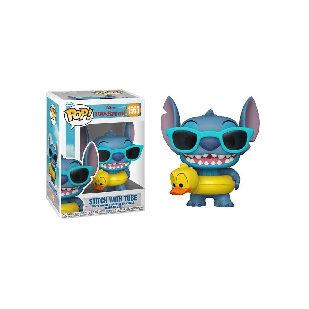 FUNKO FUNKO POP! STITCH WITH TUBE BOBBLE HEAD