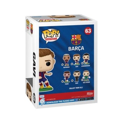 FUNKO FUNKO POP! FOOTBALL BARCA GAVI BOBBLE HEAD FIGURE