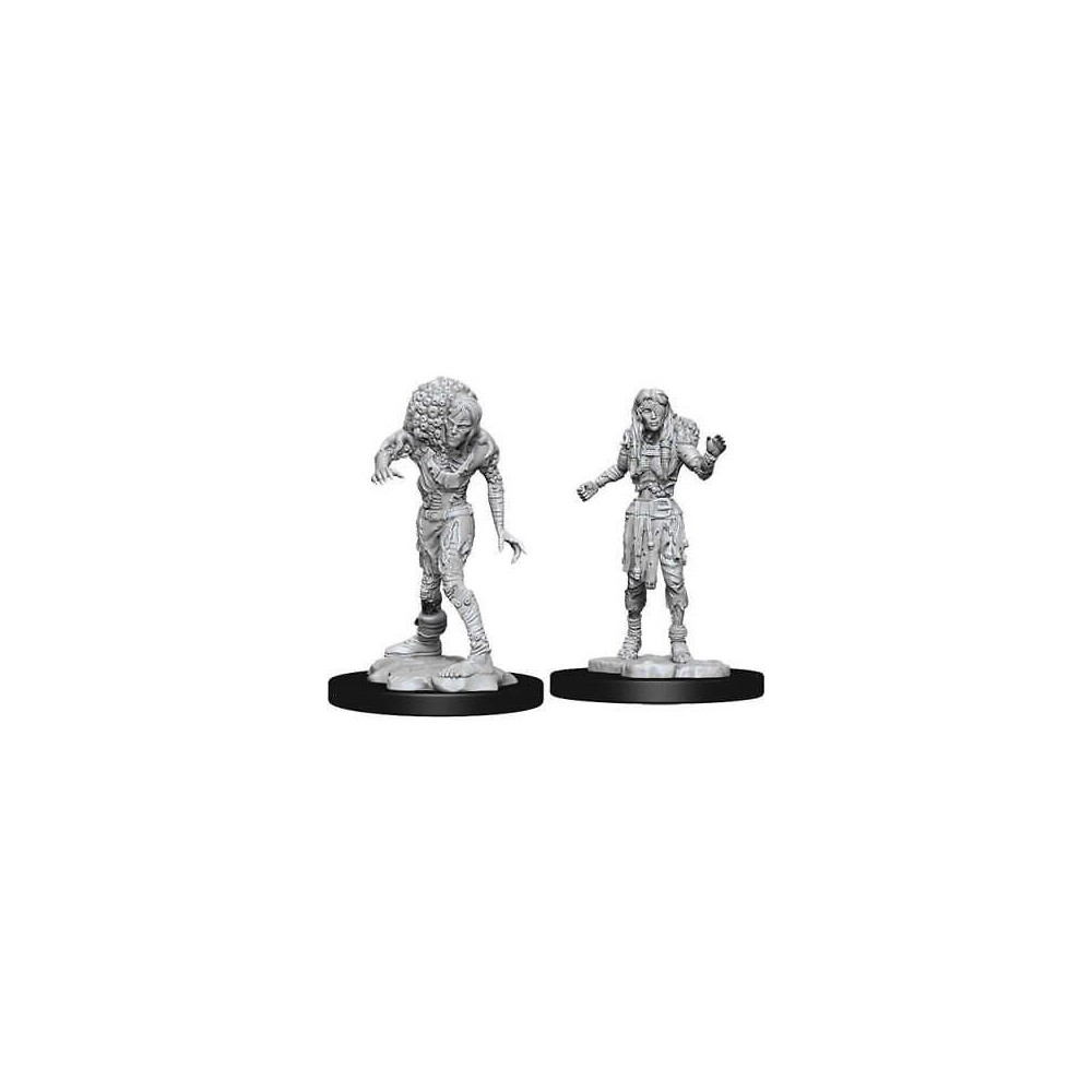 WIZKIDS DUNGEONS AND DRAGONS NOLZUR'S DROWNED ASSASSIN AND DROWNED ASCETIC SET 2X MINIATURES