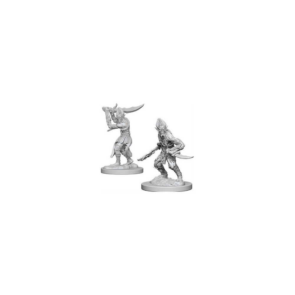 DUNGEONS AND DRAGONS NOLZUR'S GITHYANKI 2X MINIATURE WIZKIDS