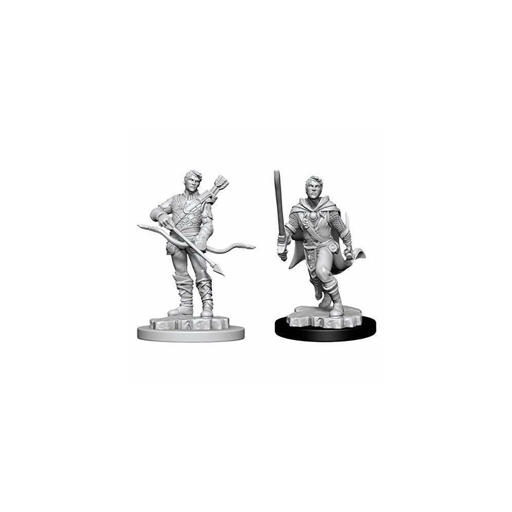 DUNGEONS AND DRAGONS NOLZUR'S HUMAN RANGER 2X MINIATURE WIZKIDS