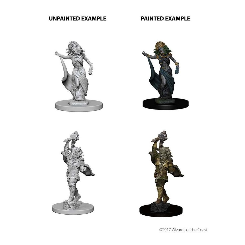 WIZKIDS DUNGEONS AND DRAGONS NOLZUR'S MEDUSAS 2X MINIATURES