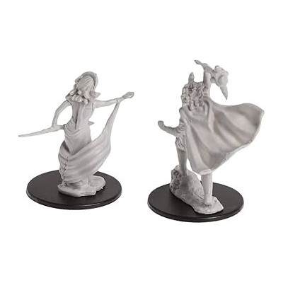 DUNGEONS AND DRAGONS NOLZUR'S MEDUSAS 2X MINIATURE WIZKIDS