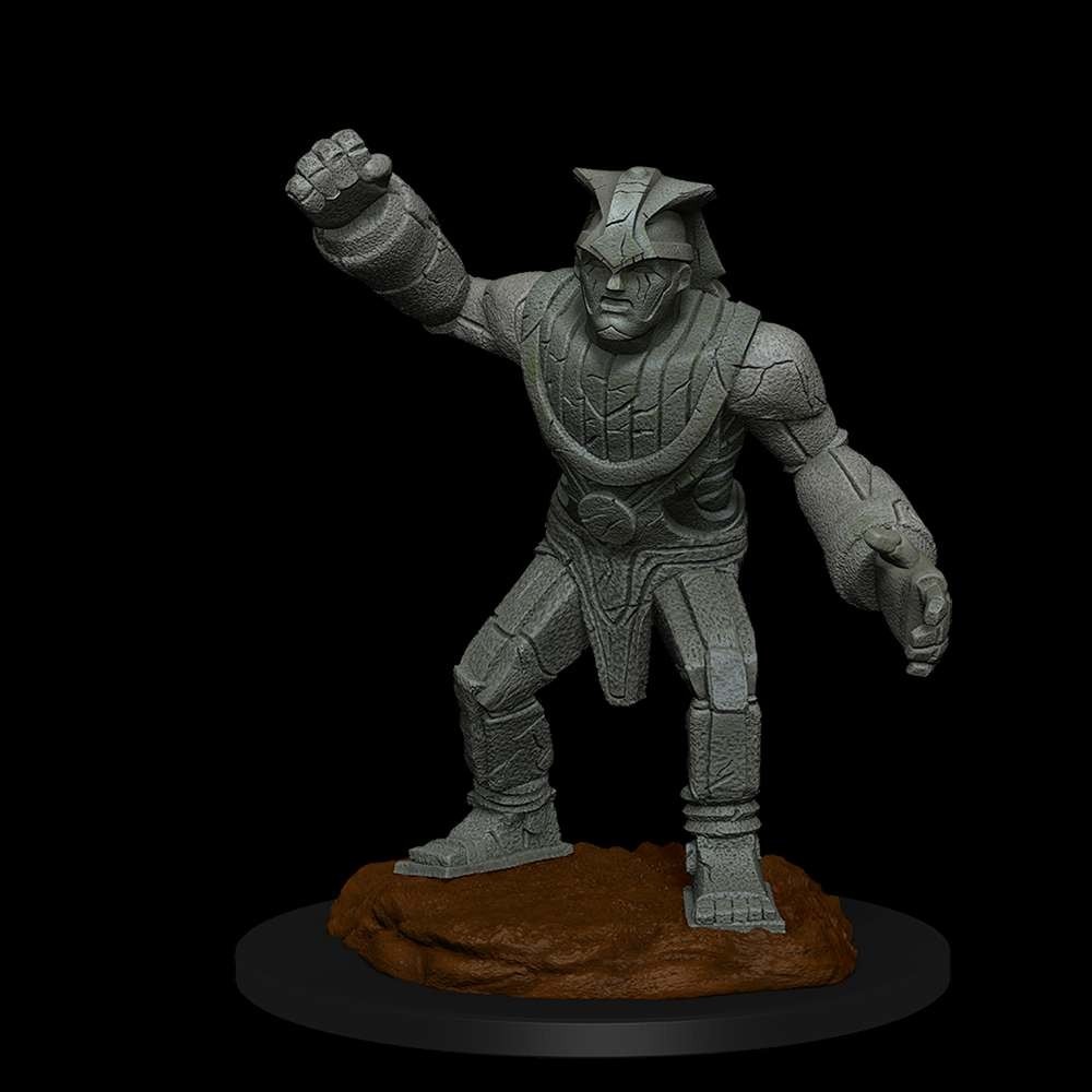 DUNGEONS AND DRAGONS NOLZUR'S STONE GOLEM MINIATURE WIZKIDS