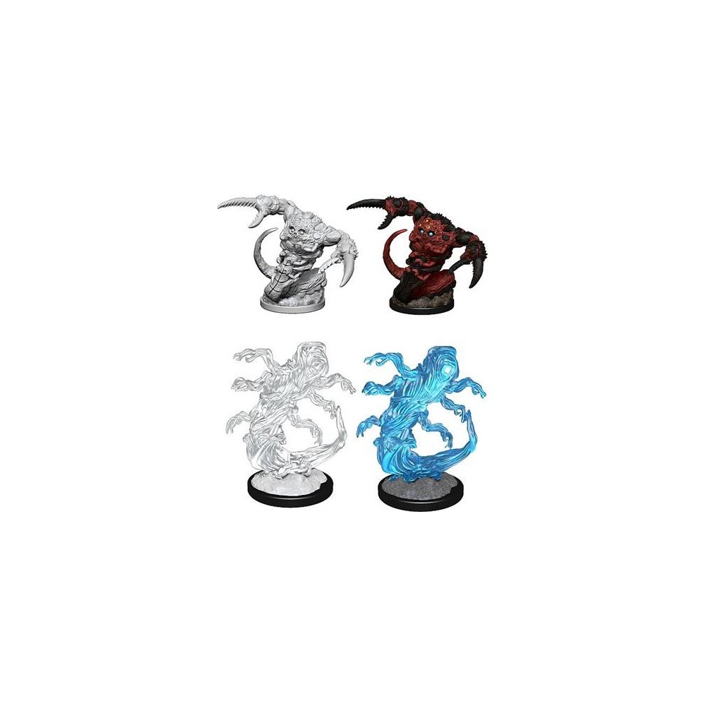 DUNGEONS AND DRAGONS NOLZUR'S TSUCORA QUORI AND HASHALAQ QUORI 2X MINIATURE WIZKIDS