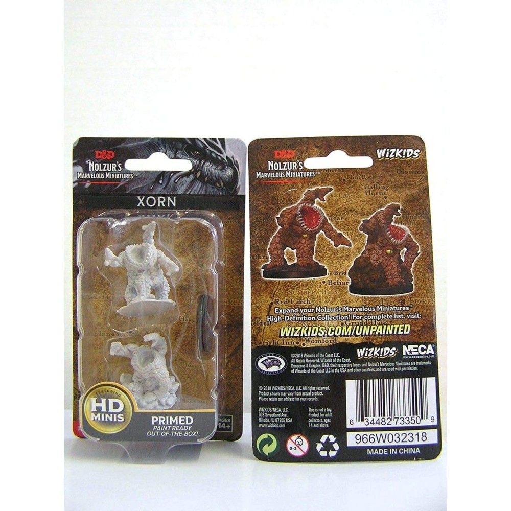 DUNGEONS AND DRAGONS NOLZUR'S XORN 2X MINIATURE WIZKIDS